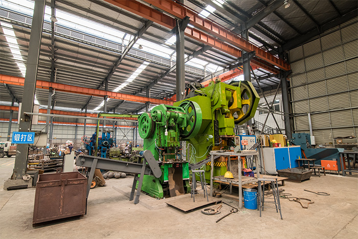 奉化网架配件-锥头加工车间